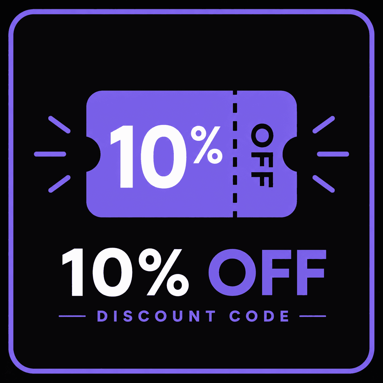 10% merch discount code